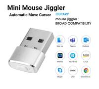 (A) Souris indétectable Jiggler 5 V 1 A Simulation de mouvement Souris filaire sans fil Compatible