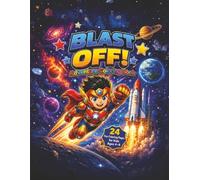 A Space Adventure Coloring Book for Kids Ages 4-8: 24 Fun Space Coloring Pages Featuring Rockets, Astronauts, Planets, Friendly Aliens, and Galactic Adventures