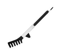 à spaghetti - Étalonnage de spaghetti en silicone | Poignée en acier inoxydable de 30,5 cm - Pince dentelée pour cuisiner des salades de camp de spaghettis, barbecue