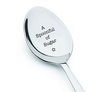 A Spoonful of Sugar Mary Poppins Cuillères en acier inoxydable pour les occasions spéciales - Cuillères gravées à la machine - Idées de Boston