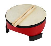 A-Star 8" pouces Red Floor Tom Drum avec deux baguettes en bois