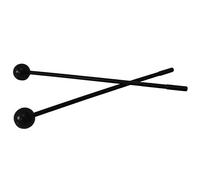 A-Star Batteurs de tête en caoutchouc souple avec poignée en plastique sécurisée pour barre de carillon, métallophone, glockenspiel, xylophone - 2 pièces/paire