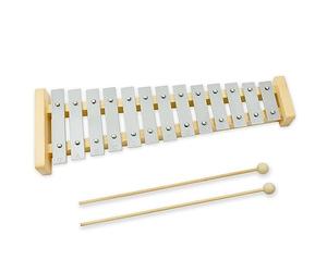 A-Star Glockenspiel Diatonique avec Battes, 13 Notes | 13 notes diatoniques, mailloches incluses - percussion de classe pour écoles, groupes et éveil musical