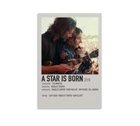 A Star Is Born Out Fanart Poster décoratif sur toile pour salon, chambre à coucher, art mural, impression d'image moderne, décoration de salle familiale, 50 x 75 cm
