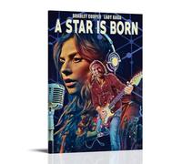 A Star Is Born Out Film Fan Art - Poster décoratif sur toile - Art mural pour salon, chambre à coucher, art mural - Impression d'image moderne - Décoration de chambre familiale - 30 x 45 cm