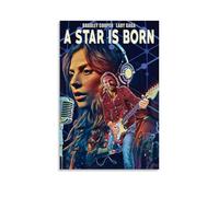 A Star Is Born Out Film Fan Art - Poster décoratif sur toile - Art mural pour salon, chambre à coucher, art mural - Impression d'image moderne - Décoration de chambre familiale - 30 x 45 cm