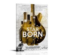 A Star Is Born Out Movie Fan Art Poster décoratif sur toile Art mural pour salon, chambre à coucher, art mural, impression d'image moderne, décoration de salle familiale, 30 x 45 cm