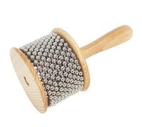 A-Star Shaker Cabasa Afuche en bois perlé - 9 cm de diamètre, moyen - Instrument de percussion à main