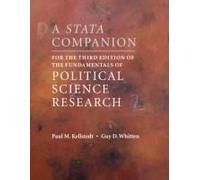 A Stata Companion For The Third Edition Of The Fundamentals Of Political Science Research