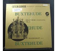 A Stereovox Stereophonic Recording Buxtehude Organ Music (Complete) Vol. Ii Walter Kraft Organ
