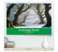 A strange forest In the lonely undergrowth (High Quality Premium Wall Calendar 2026 DIN A2 landscape),CALVENDO 12 Month Wall Calendar: Images of an imaginary forest