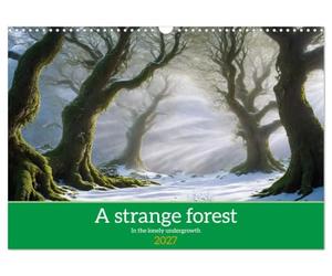 A strange forest In the lonely undergrowth (Wall Calendar 2027 DIN A3 landscape), CALVENDO 12 Month Wall Calendar: Images of an imaginary forest