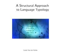 A Structural Approach to Language Typology