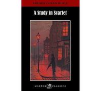 A study in Scarlet - Sir Arthur Conan Doyle - Maxtor France - broché - Roman