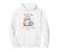 À Suspendre avec Inscription « Let Me Overthink This Sloth » Sweat à Capuche