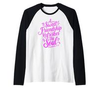 A Sweet Friendship Refreshes Soul Bible Verse Écriture Dieu Manche Raglan