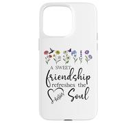 A Sweet Friendship Refreshes Soul Sisters Bestie Best Friend Coque pour iPhone 15 Pro Max