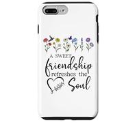 A Sweet Friendship Refreshes Soul Sisters Bestie Best Friend Coque pour iPhone 7 Plus/8 Plus