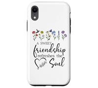 A Sweet Friendship Refreshes Soul Sisters Bestie Best Friend Coque pour iPhone XR