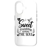 A Sweet Friendship Refreshes The Soul Sister Best Friend Sis Coque pour iPhone 17