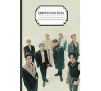 A.T.E.E Composition Notebook: A.T.E.E Journal Notebook For School |Kpop Boy band Stationery For Fans.Wide College Ruled Notebook For Kids Boys Girls Teens & Adults
