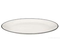 ASA Assiette plate, ligne noire d. 26,5 cm