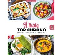 A table Top chrono - Audrey Jouy Curieux - Dashbook - broché - Guide