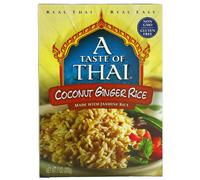 A Taste Of Thai, Riz Coco-Gingembre, 7 oz (200 g)