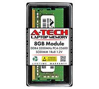 A-Tech Module de mémoire RAM 8 Go de remplacement pour Dell SNP6VDX7C/8G AA937595 | DDR4 3200 MHz PC4-25600 1Rx8 1.2V SODIMM 260 broches