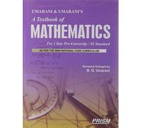 A Textbook Of Mathematics For I Puc
