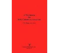 A Textbook Of Soil Chemical Analysis