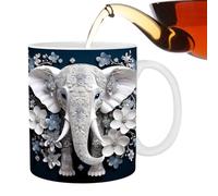 à thé éléphant | à boisson en de 350 ml avec poignée | à café en avec poignée pour jus, eau, soupe, vin, whisky, excellent savoir-faire, dure aussi longtemps