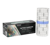 ΤAΤΤΟΟ THERAPY ARTIST'S ASSISTANT - Pansement tatouage 15cmx3m - Pansement waterproof - Rouleau adhésif transparent - Protection tatouage piscine - Patch autocollant douche - Transparent
