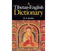 A Tibetan-English Dictionary