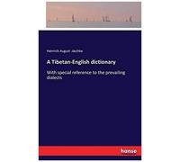 A Tibetan-English Dictionary