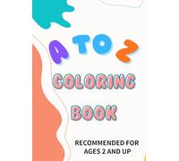 【A to Z】Coloring Book:What art style does your kid like?