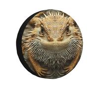 A Toad That Blend with the Background Wall - Housse de pneu de secours étanche à l'eau et à la poussière - Ajustement universel pour remorque, camping-car, SUV, camion, camping-car - 40,6 cm