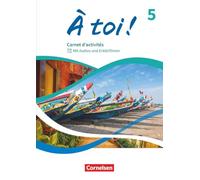 À toi ! Band 5 - Ausgabe 2022 - Carnet d'activités - Mit Audios und Erklärfilmen