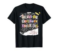À Tous Mes professeurs, Merci Funny Teacher Appreciation Week T-Shirt