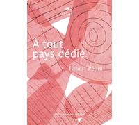 A tout pays dédié - François-Paul Blanc - Eliott Eds - broché - Poésie