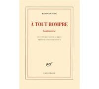 Radovan Ivsic – À tout rompre: Controverse – Broché