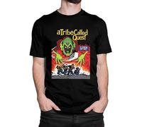 A TR-Ibe Cal-LED Qu-Est Fashion Men's T-Shirt Round Neck Short Sleeve Shirt XL