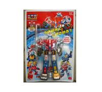 (A)Transformations Robot Modèle Voltron Véhicule Force Figurines d'action Jouet Megazord Collection