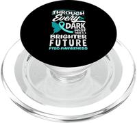 À Travers Chaque passé Sombre, il y a Un Avenir Plus Lumineux SSPT PopSockets PopGrip pour MagSafe