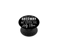 À Travers la GRÂCE, Nous entrons dans Le Lieu Saint PopSockets PopGrip Adhésif