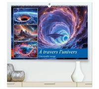 À travers l'univers-L'incroyable voyage (Calendrier mural haut de gamme 2027 DIN A2 vertical), CALVENDO calendrier mensuel: Un voyage incroyable intersidéral
