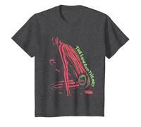 A Tribe Called Quest Official Low End Theory T-Shirt, Enfant, Chiné Foncé, 12 Ans