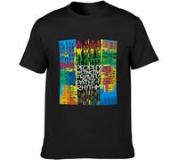 A Tribe Called Quest People's Instinctive Travels and The Paths Rhythm Black Men T-T-Shirts à Manches Courtes Graphic Printed Top Unisex Tee(Large)