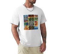 A Tribe Called Quest T Shirt - People's Instinctive Travels and The Paths Rhythm Short-Sleeved Shirt Top Sweatshirt White M