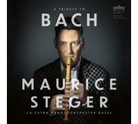 A TRIBUTE TO BACH - STEGER,MAURICE/BASEL,LA CETRA BAROCKORCH CD NEUF BACH